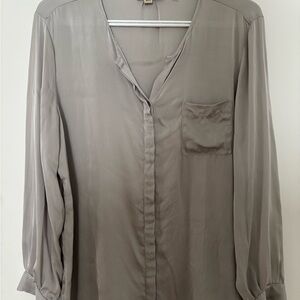 Brand Repeat Chic Gray Women's Blouse Size EU 42.